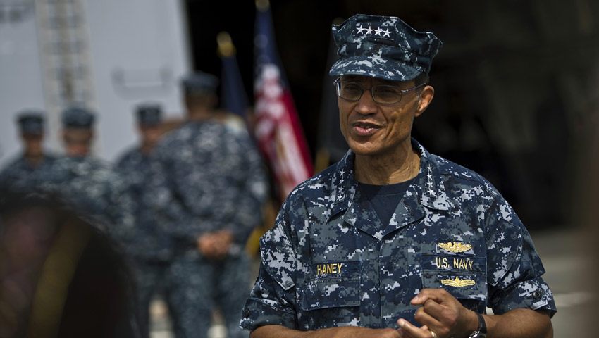 US Navy RADM Cecil Haney dc