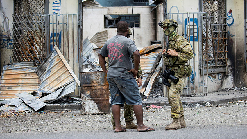 geopolitical tension solomon islands dc