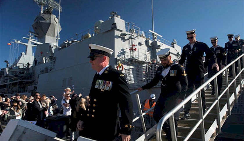 HMAS Warramunga returns from record breaking patrol - Defence Connect