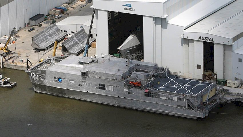 Austal Delivers Expeditionary Fast Transport Ship To Us Navy Defence